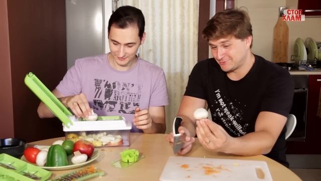 СтопХлам 5 (Разрушители телемагазинов 5). Овощерезка Найсер Дайсер Плюс (Nicer Dicer Plus) смотреть онлайн