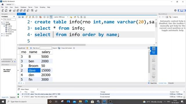 Sort columns in ascending and descending order in SQL using order by | SQL interview questions - 5 смотреть онлайн