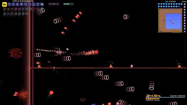 Terraria Calamity Mod v1.4.3.1 Death Mode Supreme Calamitas (Mage w/ Hadopelagic Echo) смотреть онлайн