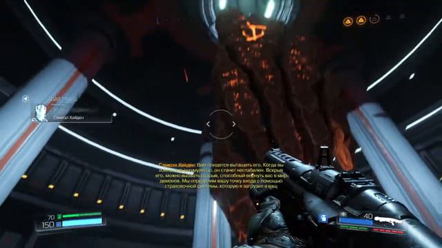БОСС КИБЕР-ДЕМОН ➤ Прохождение Doom 2016 #8 смотреть онлайн
