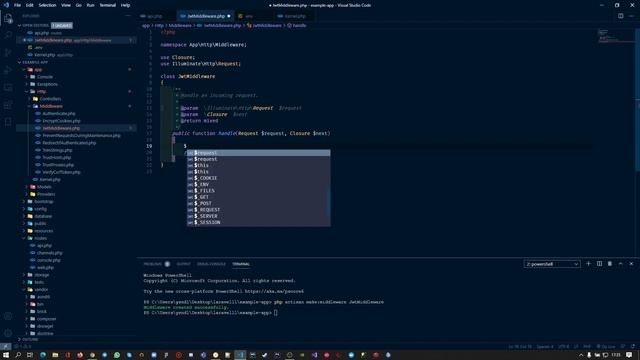Laravel JWT Token смотреть онлайн