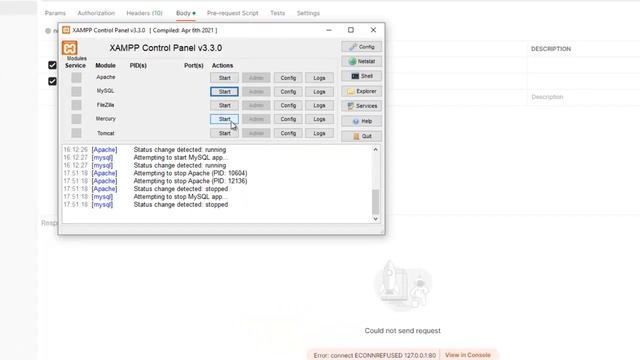 [SOLVED] POSTMAN ECONNREFUSED Error | ECONNREFUSED Error #postman #programming #coding #apitesting смотреть онлайн