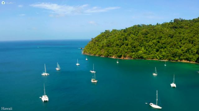 FLYING OVER HAWAII (4K UHD) - Relaxing Music Along With Beautiful Nature Videos (4K Video Ultra HD) смотреть онлайн