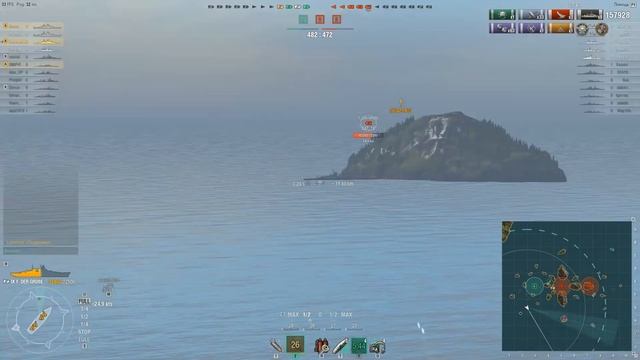 Линкор Friedrich der Große - Бисмарк с зубами [Гайд ► World of Warships] смотреть онлайн