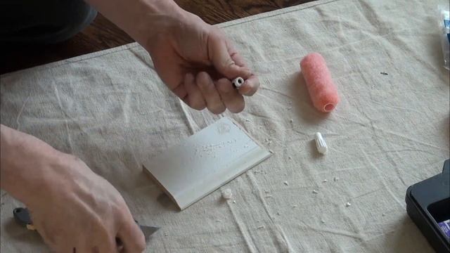 Mini Roller Cover DIY. Сделай сам маленький валик для краски смотреть онлайн