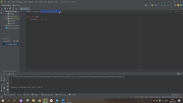 ?Python c 0 #49: map() смотреть онлайн
