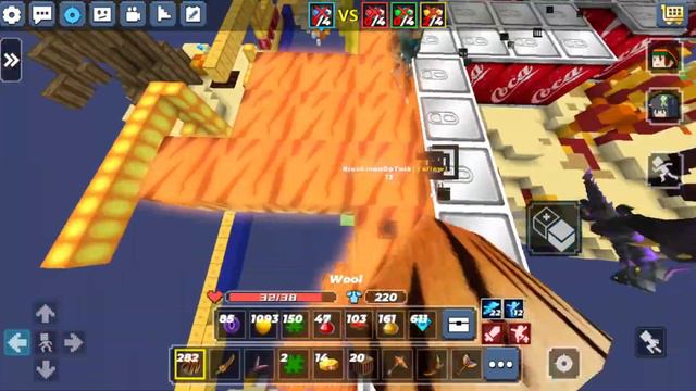 RECEIVED THE ADMIN PANEL AND ISSUED THE WEAPON | GOODVIN BG VS БЕШЕНЫЙ КОТ in blockman go bed wars смотреть онлайн