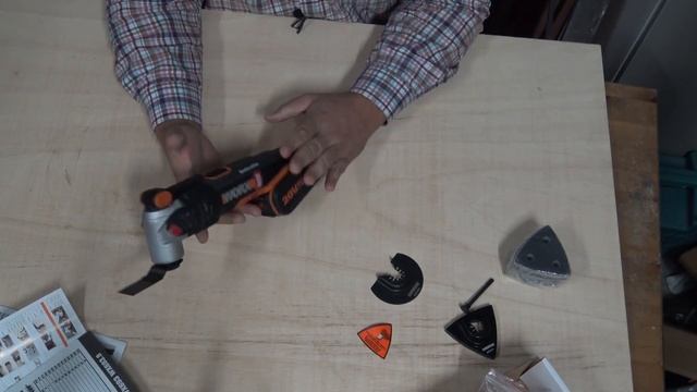 Multiherramienta Worx 20V Sonicrafter WX693.9 смотреть онлайн