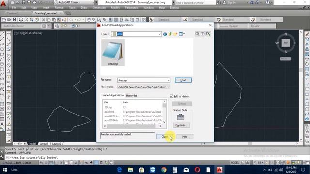 HOW TO CALCULATE AREA WITH AUTO LISP | AUTO CAD смотреть онлайн