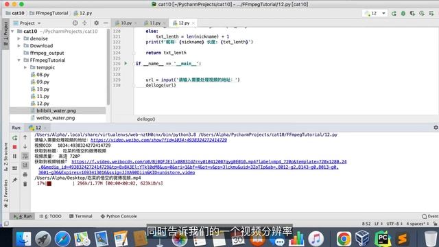 FFmpeg 速成教学（12）：全自动去除视频水印（Python终极版） смотреть онлайн