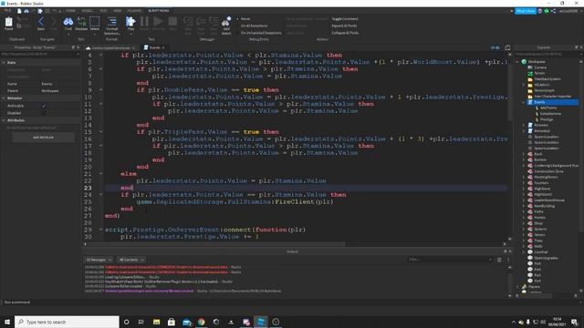 Roblox Studio: How to make a Speed Simulator | Part 15 | Stamina смотреть онлайн