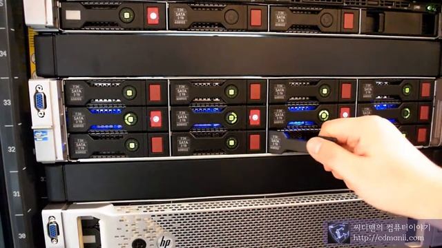 HP Server Raid HDD remove смотреть онлайн