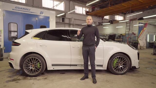 Переделка стандартного Porsche Cayenne E3 в тюнинговый вариант Red Star Ultra. 18+ смотреть онлайн