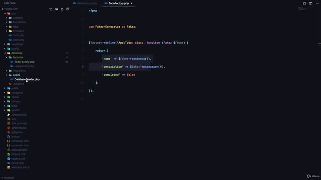 #8 Factories and Seeders in Laravel смотреть онлайн