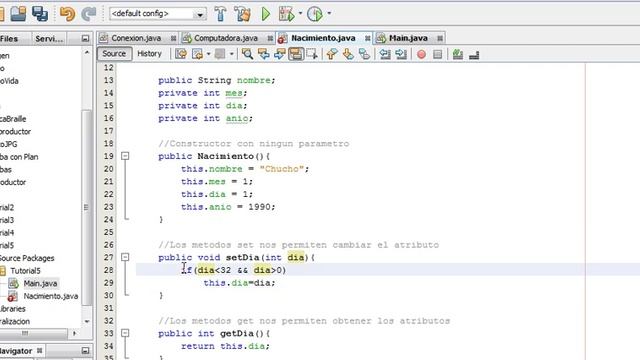 Tutorial 5 Java: Encapsulamiento (Public, Private, Protected) смотреть онлайн