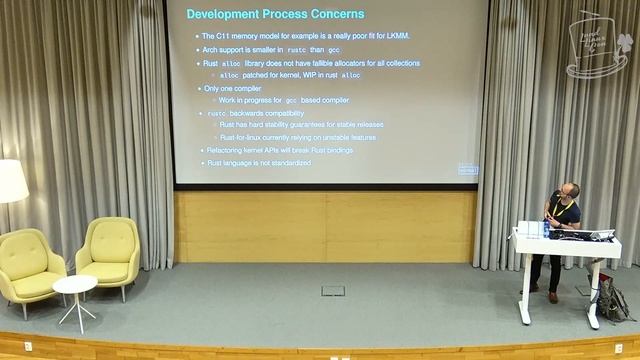 LLC 2022 - Rust in the kernel, by Andreas Hindborg смотреть онлайн