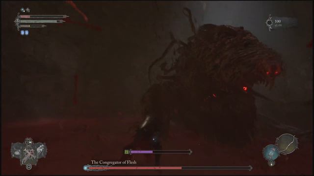 Lords Of The Fallen| Congregator of Flesh Boss fight (solo) 4K смотреть онлайн