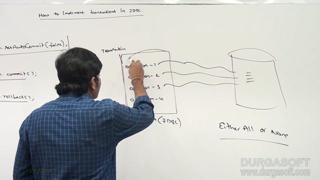 Adv Java || JDBC Session -135 || How to Implement Transaction by Durga sir смотреть онлайн