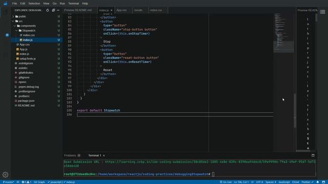 ccbp | Debugging Stopwatch | React | Coding practice 25 смотреть онлайн
