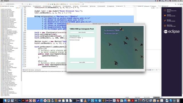 124 JavaBlackboard Preparing Instagram Post Tutorial with Java смотреть онлайн