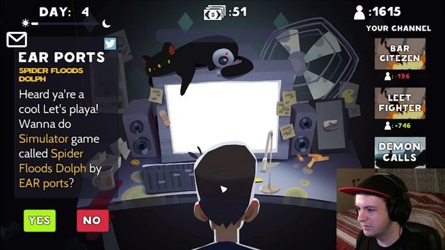 YOUTUBE GAMER SIMULATOR - Let's Play Simulator 2016 смотреть онлайн