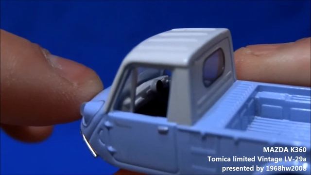MAZDA K360 Tomica limited Vintage LV-29a Unboxing マツダ　軽貨物 смотреть онлайн