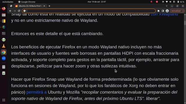 Ubuntu 23.10 ejecuta Firefox en modo Wayland de forma predeterminada смотреть онлайн