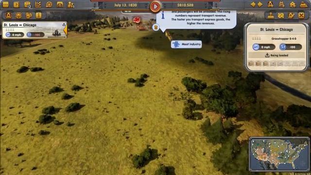 Starting out in free mode || Railway Empire || Part 1 Railway Empire Game Play смотреть онлайн