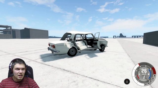 Краш тесты ВАЗ 2103 в BeamNG.drive//Frolov Ncap. смотреть онлайн