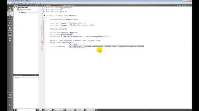 GDAL C++ 03 Opening and Creating Datasets смотреть онлайн