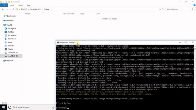2. Web Scraping Using BeautifulSoup in Python - Jupyter Notebook Installation смотреть онлайн