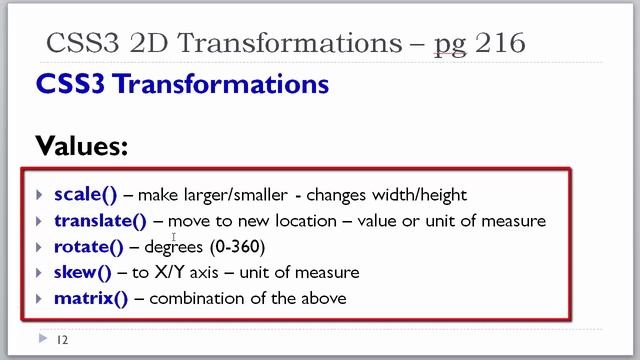 CSS3 Transform and Transition Property смотреть онлайн