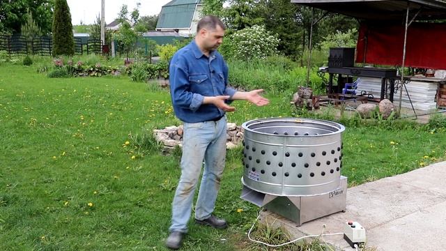 Обзор мощной перосъемной машины МясТехМаш 720у смотреть онлайн