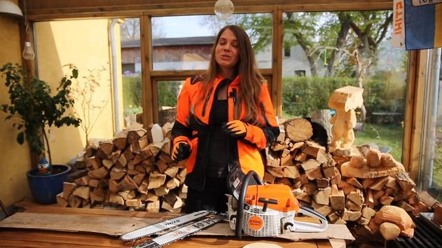 Stihl Light 04 vs Rollomatic E bar - cutting performance comparison смотреть онлайн