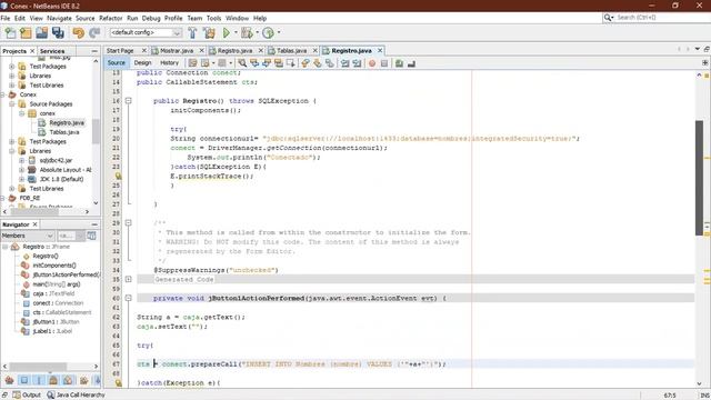 COMO INSERTAR DATOS EN SQL SERVER CON JAVA смотреть онлайн
