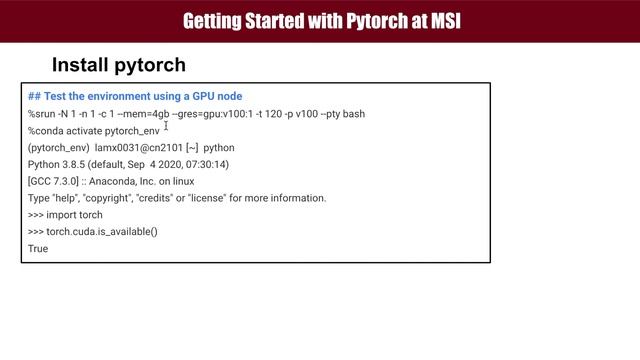 Getting Started with Pytorch: Setup смотреть онлайн