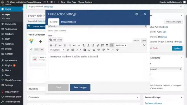 Adding a Call to Action - WordPress смотреть онлайн