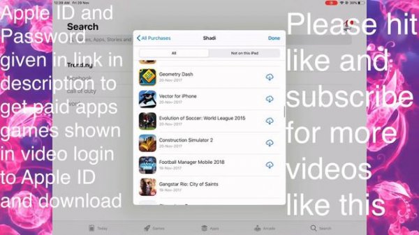 Free apple ID account and password | Premium Apple ID With paid games