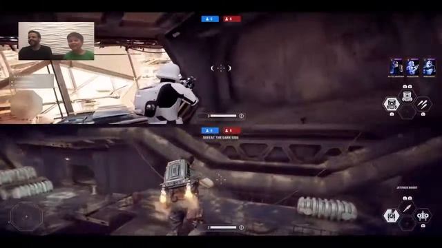Nico The Pro and Dad jetpack duel (with Doky as special guest) смотреть онлайн