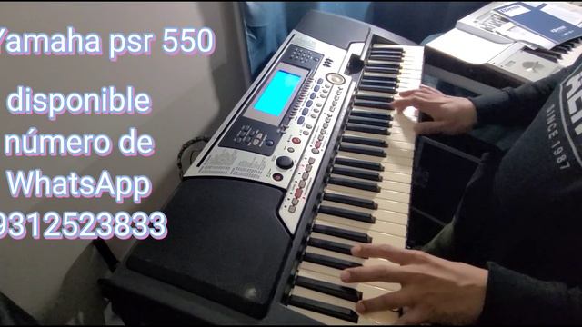 Yamaha psr 550 смотреть онлайн