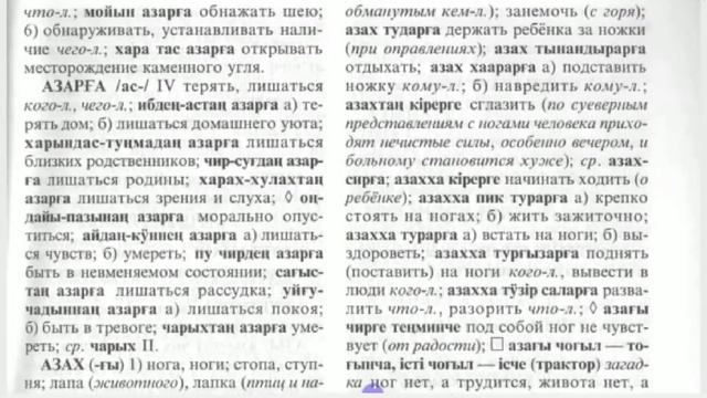 Азарға-азахтанарға. Хакасско-русский словарь он-лайн. Видео. Khakas-russian dictionary смотреть онлайн