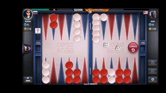 Короткие нарды-LordBoard Backgammon 2021 смотреть онлайн