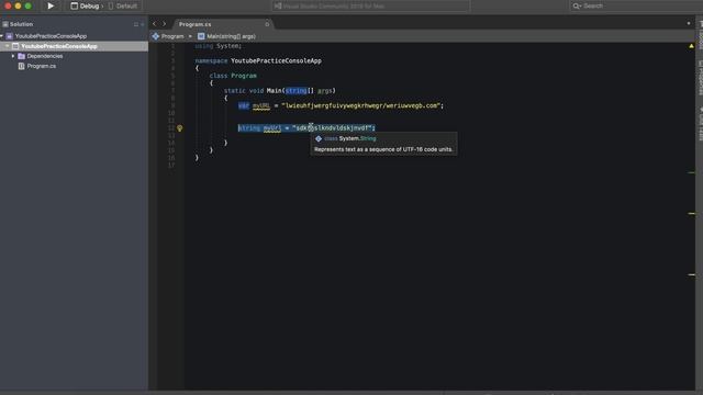 C# Implicit/Explicit Variables смотреть онлайн