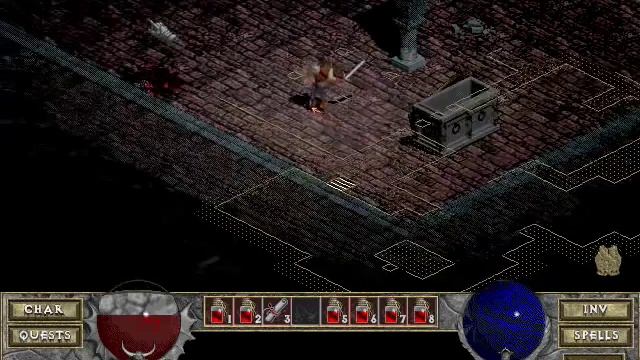 Diablo 1 - Single Player Warrior Walkthrough (Part 3) смотреть онлайн