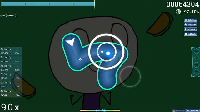 osu! - Raining Tacos смотреть онлайн