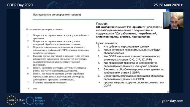 Как провести GDPR комплаенс: стратегия и документирование смотреть онлайн