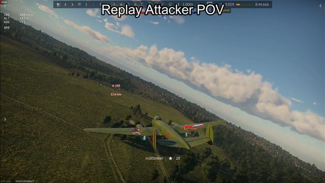 A-26B-50 RUNWAY SWEEP AND CHASE - BR 6.7 - WAR THUNDER RAW смотреть онлайн