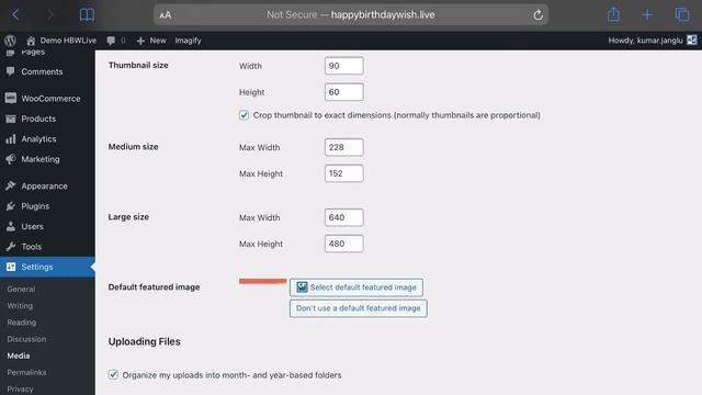 How to Add Default Featured Image to WordPress Posts #wordpress смотреть онлайн