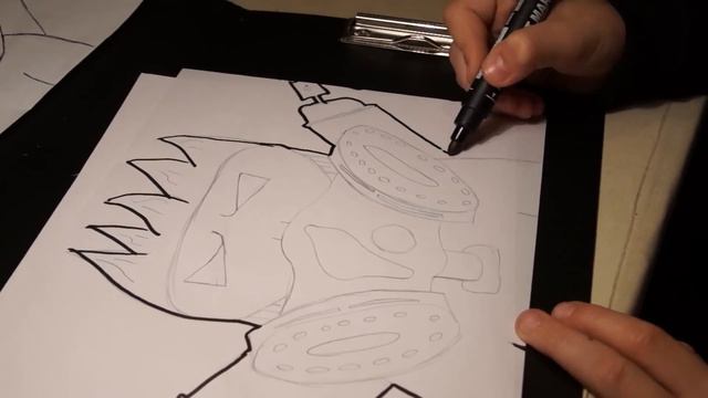 Граффити скетч (by TruT) смотреть онлайн