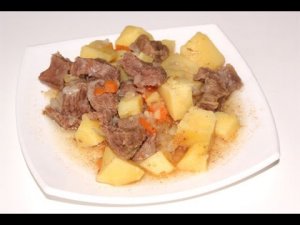 Мясо с картошкой в мультиварке редмонд, рецепт жаркого, как приготовить говядину